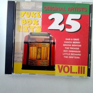 JUKE BOX HITS 25 VOL. lll ORIGINAL ARTISTS